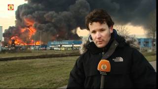 Brand in Moerdijk extra uitzending [upl. by Merridie]