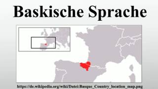 Baskische Sprache [upl. by Carthy]