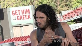 Russell Brand quotrefuses to be Diddys Bitchquot  GET HIM TO THE GREEK [upl. by Godden]