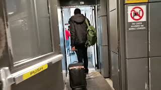 Entering the mobile lounge at Washington Dulles airport [upl. by Shien]