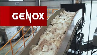 LDPE  LLDPE Film Washing Line  Genox Recycling Tech [upl. by Giza367]