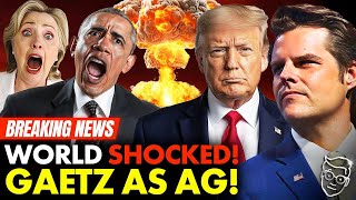 🚨 Trump SHOCKS World Names Rep MATT GAETZ as Attorney General in NUCLEAR F YOU to Deep State [upl. by Ahsilat997]