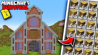 Minecraft Survival’da ODUN FARMI Yaptım‼️ [upl. by Nahtaoj772]