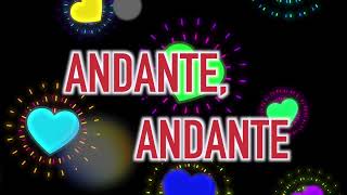 Andante Andante Spanish Version ABBA VIDEO LYRIC [upl. by Gwyneth899]