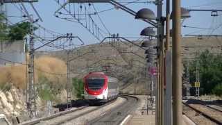 Renfe 465100 y 465097 por Ciempozuelos sin parada [upl. by Nimajneb]