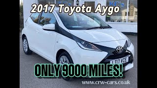 2017 Toyota Aygo 10 XPlay Only 9000 Miles [upl. by Nnylhsa467]