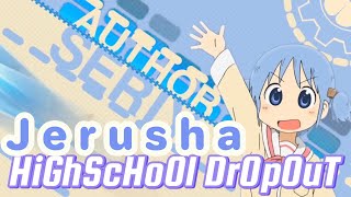 Jerusha  HiGhScHoOl DrOpOuT Nichole AMV Lyric Visualizer [upl. by Howzell]