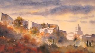 Aquarelles de Jacques Williet my watercolors [upl. by Nnaear]