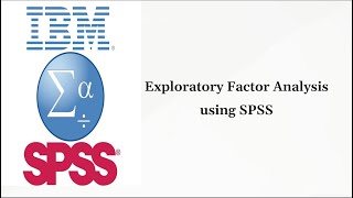 Exploratory Factor Analysis EFA Using SPSS in Hindi I Exploratory Factor Analysis I SPSS [upl. by Adrianne143]