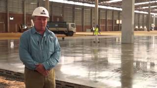 Showcasing technologies in industrial concrete flooring construction [upl. by Ayr845]