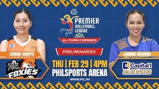 FFF vs CAP  Game 10  Preliminaries  2024 PVL AllFilipino Conference [upl. by Ekle]