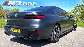 2024 BMW M760e 7 SERIES  REVIEW on AUTOBAHN [upl. by Alesiram136]