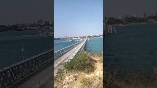 LIKONI floating bridge travelvlog shorts subscribe [upl. by Langill875]