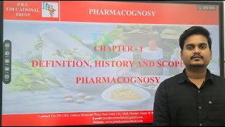 DPHARM 1st YEAR PHARMACOGNOSY UNITI BY MR ASHISH VERMA [upl. by Caleb898]