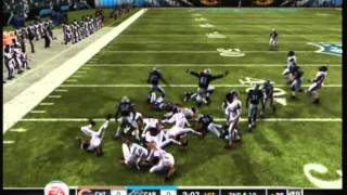 Carolina Panthers  Madden NFL 11 Online Highlights [upl. by Llennahs]