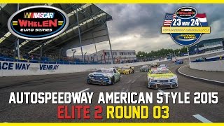 ELITE 2 Round 3  Autospeedway American Style  Raceway Venray [upl. by Ingham]