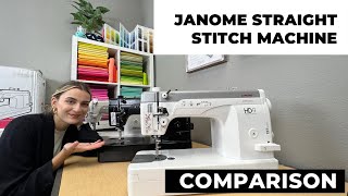 Janome Machine Comparison HD9HD9BE1600P [upl. by Jermyn]