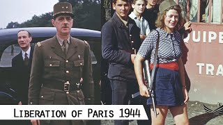 The Liberation of Paris August 1944 [upl. by Tnafni]