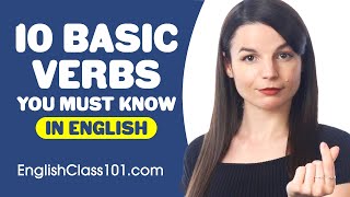 10 Basic Verbs You Must Know  Learn English Grammar [upl. by Wurst975]