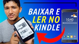 Como BAIXAR LIVROS GRATUITOS pelo Celular e ENVIAR para LER no Teu Kindle [upl. by Harrod]