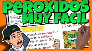 🔴 QUÍMICA  Formulación inorgánica PERÓXIDOS  Diferenciación de óxidos y peróxidos [upl. by Ahaelam916]