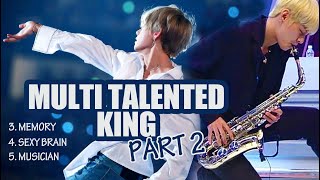 Kim Taehyung BTS V  Multitalented King part2 [upl. by Arsuy273]