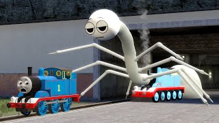 Building a Thomas Train Chased By Cursed Thomas Incredibox SprunkiThomas Infected Sky  Garrys Mod [upl. by Anilam]