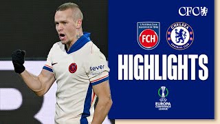 Heidenheim 02 Chelsea  HIGHLIGHTS  UEFA Europa Conference League 2425 [upl. by Rochkind]