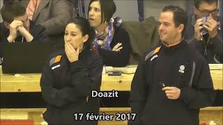 Coupe des Landes QF StMédard vs Espoirs BasketLandes 17 février 2017 [upl. by Arinaid]