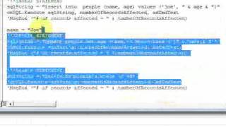 Lesson 335 Access Databases in VBA [upl. by Nairim529]