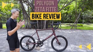 Polygon Zeta Fitte  Bike Review  Mini Velo [upl. by Scuram]