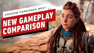 Horizon Forbidden West Gameplay Comparison Biggest Changes We’ve Seen So Far [upl. by Palumbo]