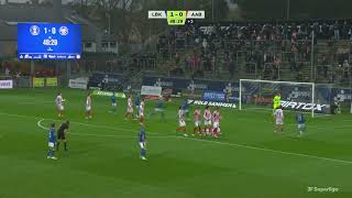 Lyngby Boldklub vs AaB Fodbold  Full Match Highlights [upl. by Aisanat]