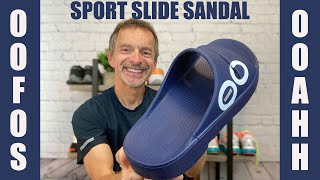 Oofos Sport Slide Recovery Sandal [upl. by Steere162]