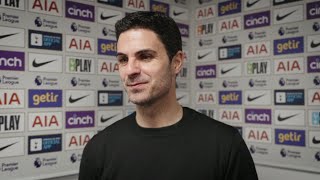 Mikel Arteta Post Match Interview  Tottenham Hotspur 23 Arsenal [upl. by Yenitirb]