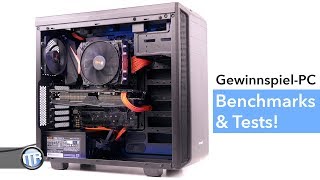 1100€ GewinnspielPC  Zusammenbau amp Tests  50000 Abo Special Teil 2 [upl. by Euqnimod]