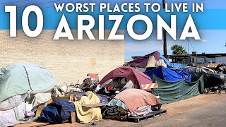 Worst Places to Live in Arizona 2024 [upl. by Ykcim]