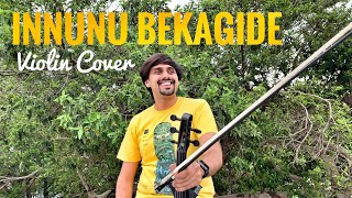 Mundina Nildana  Innunu Bekagide Violin Cover I Aneesh Vidyashankar Vasuki Vaibhav 4K Video Song [upl. by Lainahtan]