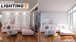 Easy Interior Lighting in Blender Tutorial [upl. by Leinahtan]