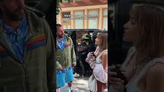 María Becerra se encuentra con Adam Sandler en New York 😱 [upl. by Lenrad]