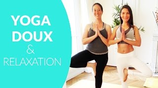 Routine de Yoga cocooning [upl. by Ydnab]