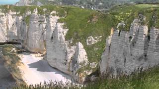 Etretat Falaises Seine Maritime Normandy France [upl. by Kaplan]