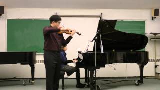 Brahms Violin Sonata in A Major Op 100 II Andante tranquillo  Vivace [upl. by Ronoh]