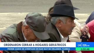 Autoridades ordenan el cierre de 6 hogares geriátricos en Bogotá [upl. by Yalcrab951]