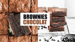 Brownies au chocolat I Recette facile et chocolatée I Sweetly Cakes [upl. by Fannie]