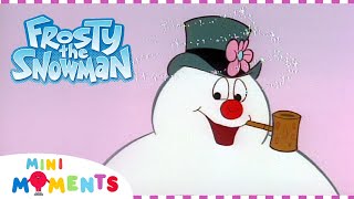 Frosty Comes To Life ☃️  Frosty the Snowman  Movie Moments  Mini Moments [upl. by Kries595]