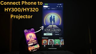 How To Connect iPhone To Magcubic HY300HY320 Projector  Connect Phone To Magcubic Projector HY300 [upl. by Pedroza]