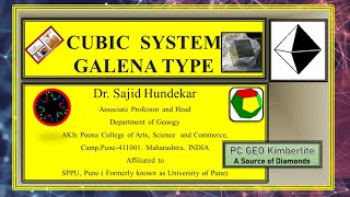 Crystallography  Cubic System Galena type [upl. by Nyletak]