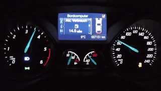 2013 Ford Focus 20 l Duratorq TDCi 140 HP 0100 kmh amp 0100 mph Acceleration [upl. by Della207]