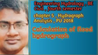 Engineering Hydrology Hydrograph Analysis flood hydrograph calculation BE Civil4th Semester [upl. by Barbuto]